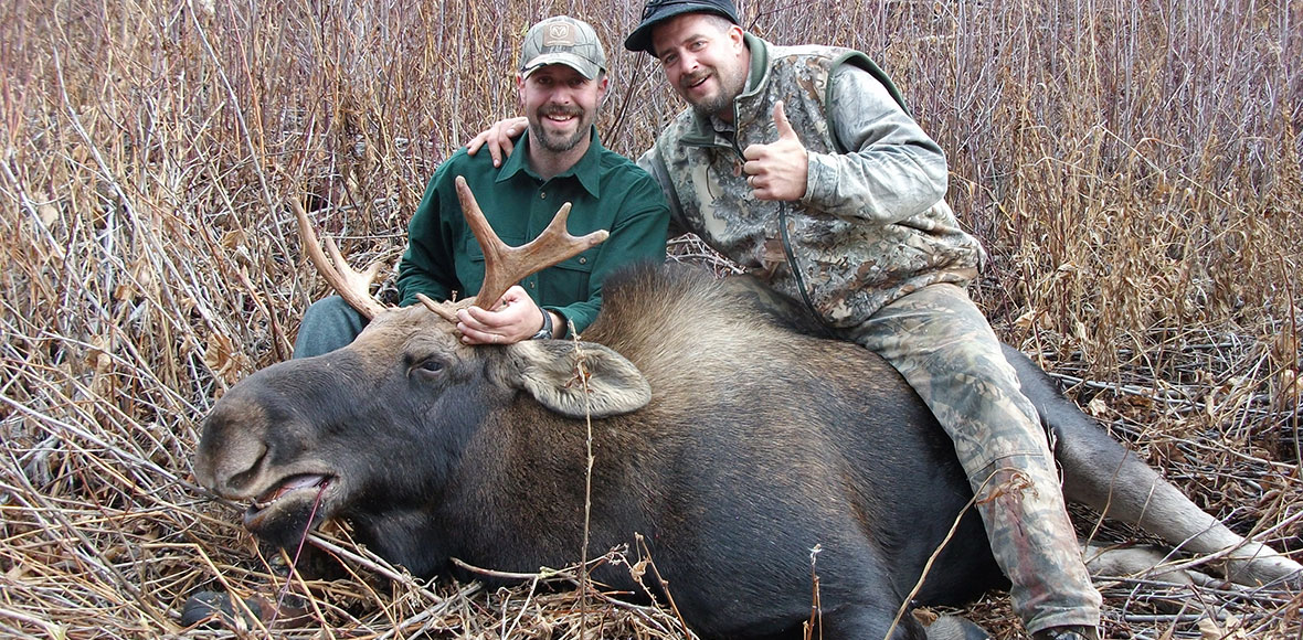 Meat Moose Hunt in BC